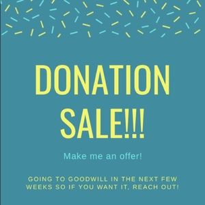 Donation sale! Make me an offer!